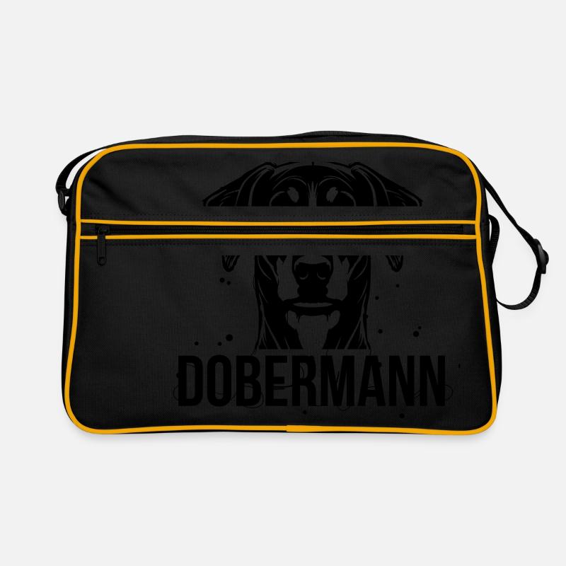 Dobermann Retro Tasche