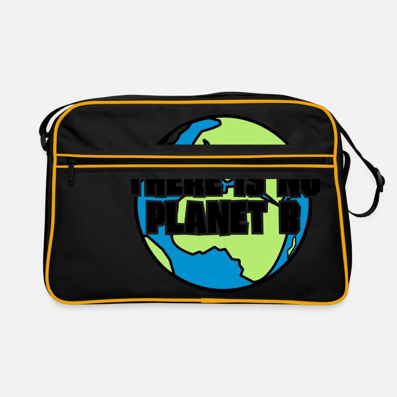 There is no Planet B Retro Tasche