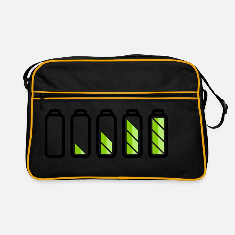 battery_loading Retro Tasche