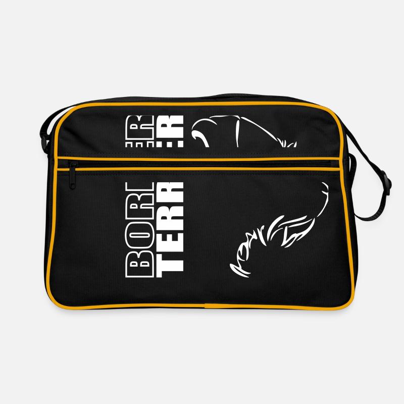 BORDER TERRIER PROFILE WILSIGNS Retro Bag