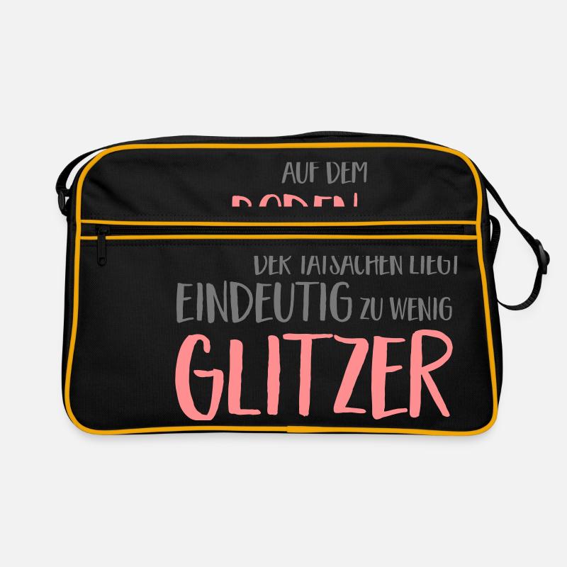 Lustiger Spruch Retro Tasche