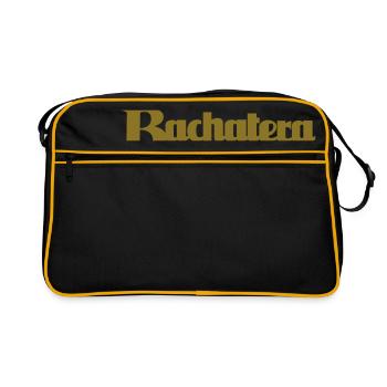 Bachatera Star - Bachata Dance Shirt - Retro Bag - black/gold - Front