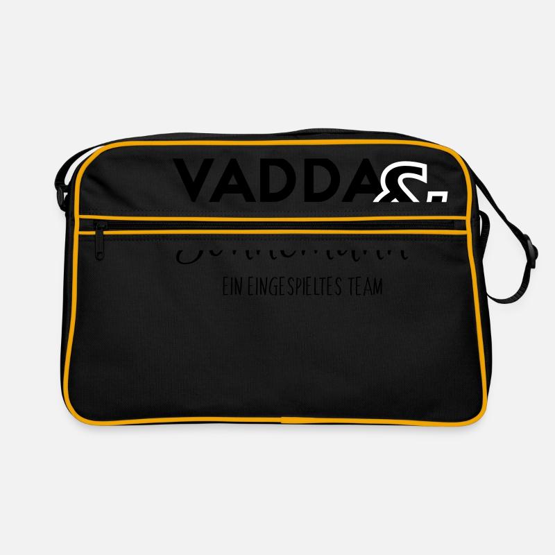 Father and son a team gift idea Retro Bag
