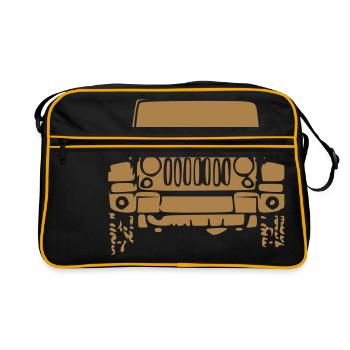 Wrangler - Sac Retro - noir/or - Devant
