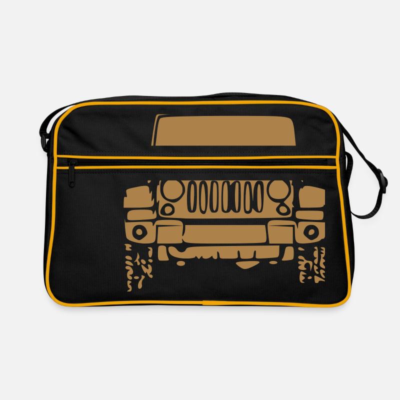 Wrangler - Sac Retro - noir/or