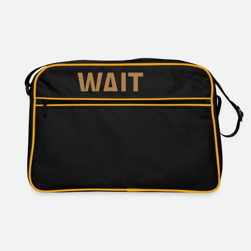 time to think about it Retro Bag