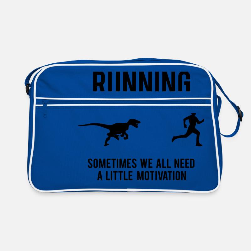 MANCHMAL BRAUCH JEDER EINE MOTIVATION Retro Tasche