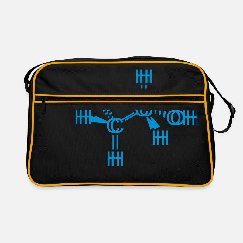 ethanol verschoben alkohol Retro Tasche