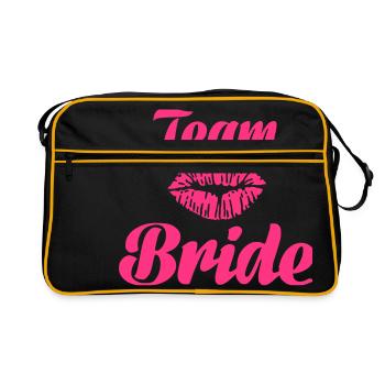 Team Bride - Sac Retro - noir/or - Devant