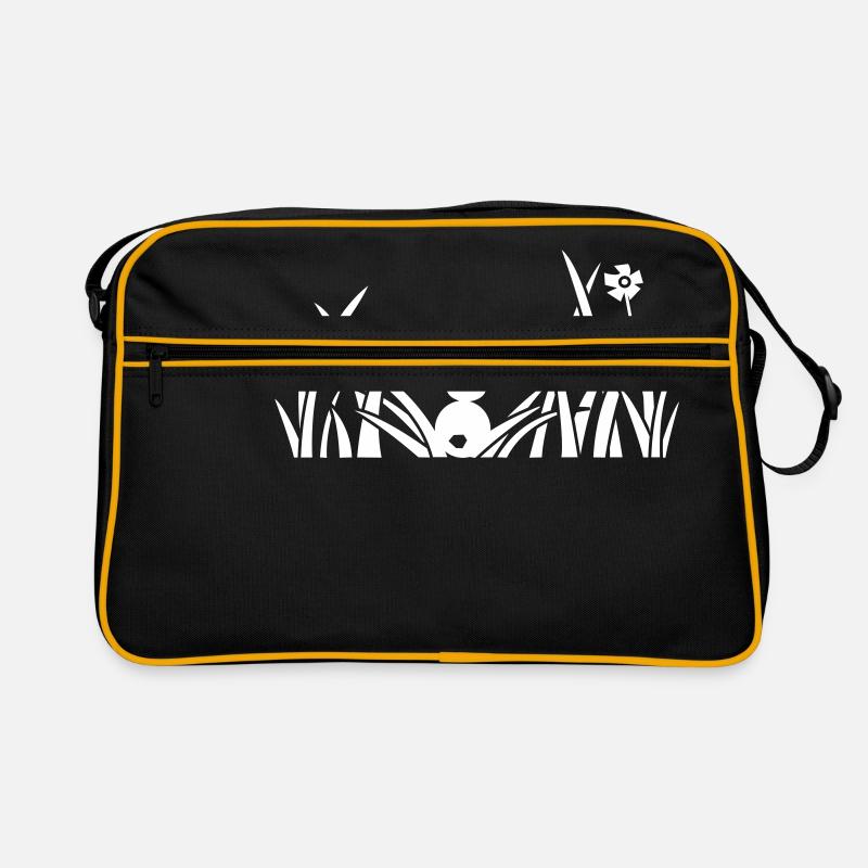 Bunny, Lapin, lapin, prairie, fleurs, herbe, gazon Sac Retro