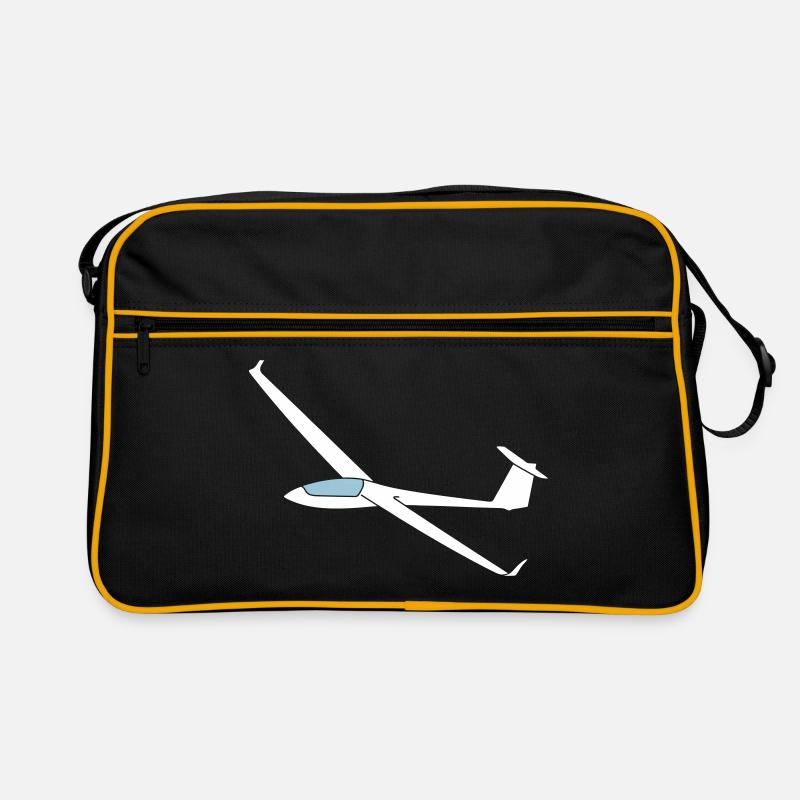 ls8neo glide pilot glider glider - Retro Bag - black/gold