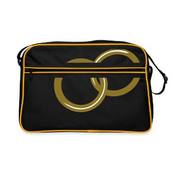 Rings / / marriage proposal / / Get engaged / / - Retro Bag - black/gold - Front