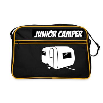 Les campeurs juniors - Sac Retro - noir/or - Devant