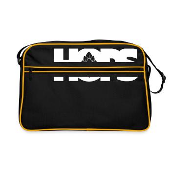 hops - Retro Bag - black/gold - Front