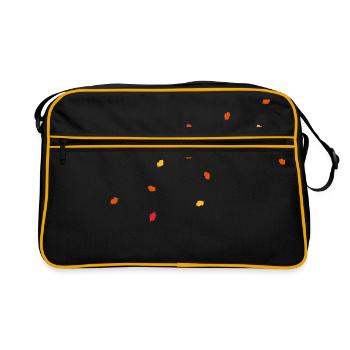 Autumn leaves - Retro Bag - black/gold - Front