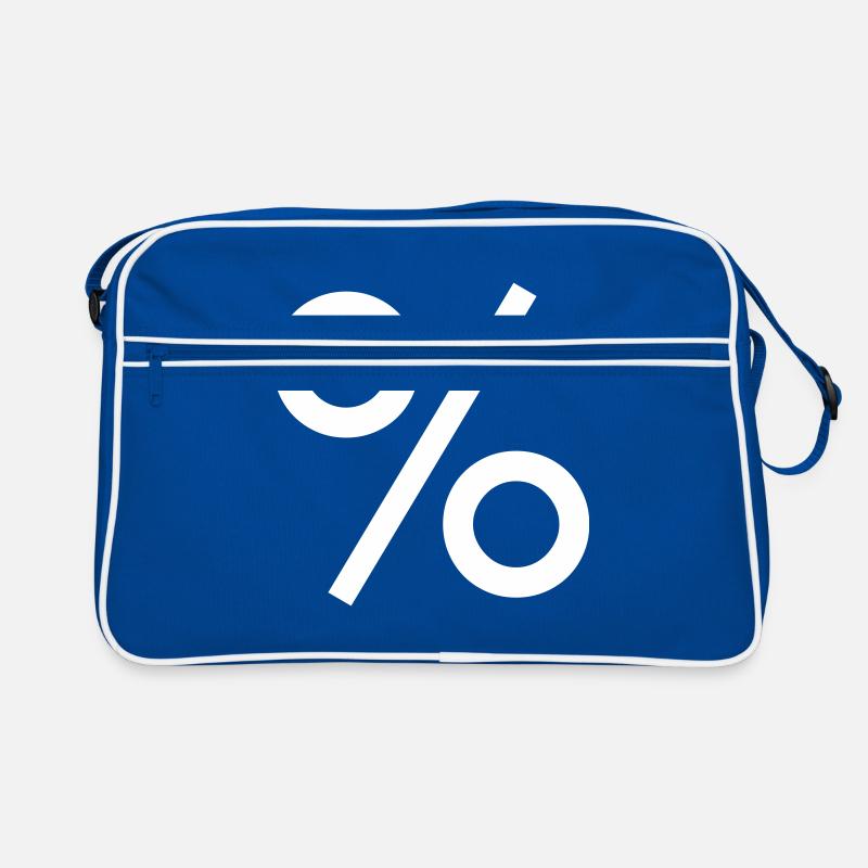 Pourcentage de maths Sac Retro