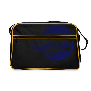 Longtze Premier - Retro Bag - black/gold - Front