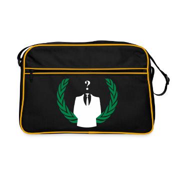 anonymous color - Sac Retro - noir/or - Devant