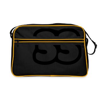 33 / / Anniversaire / / anniversaire / / - Sac Retro - noir/or - Devant