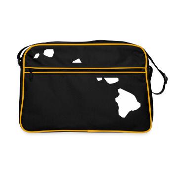 Hawaii - Retro Bag - black/gold - Front