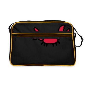Cancer - Sac Retro - noir/or - Devant