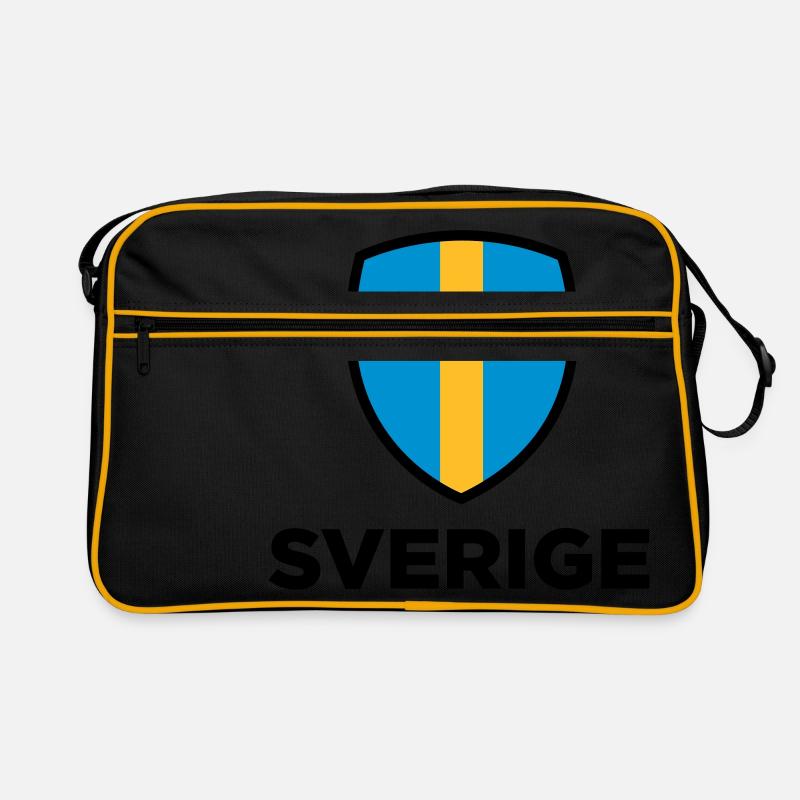 Drapeau national de la Suède Sac Retro