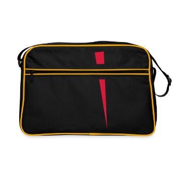 CROSS ENGLAND - Retro Bag - black/gold - Front