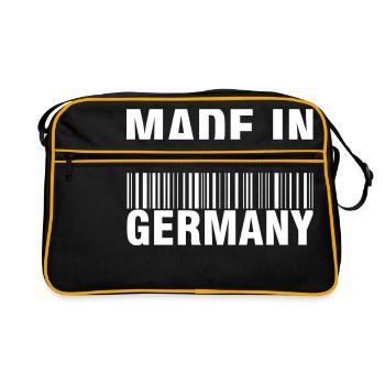Fabriqué en Allemagne - Sac Retro - noir/or - Devant