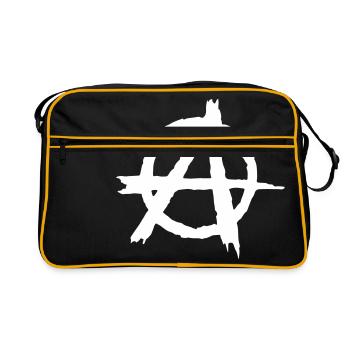 Anarchy - Retro Bag - black/gold - Front