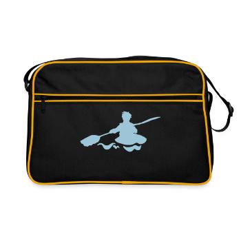 canoe - Retro Bag - black/gold - Front