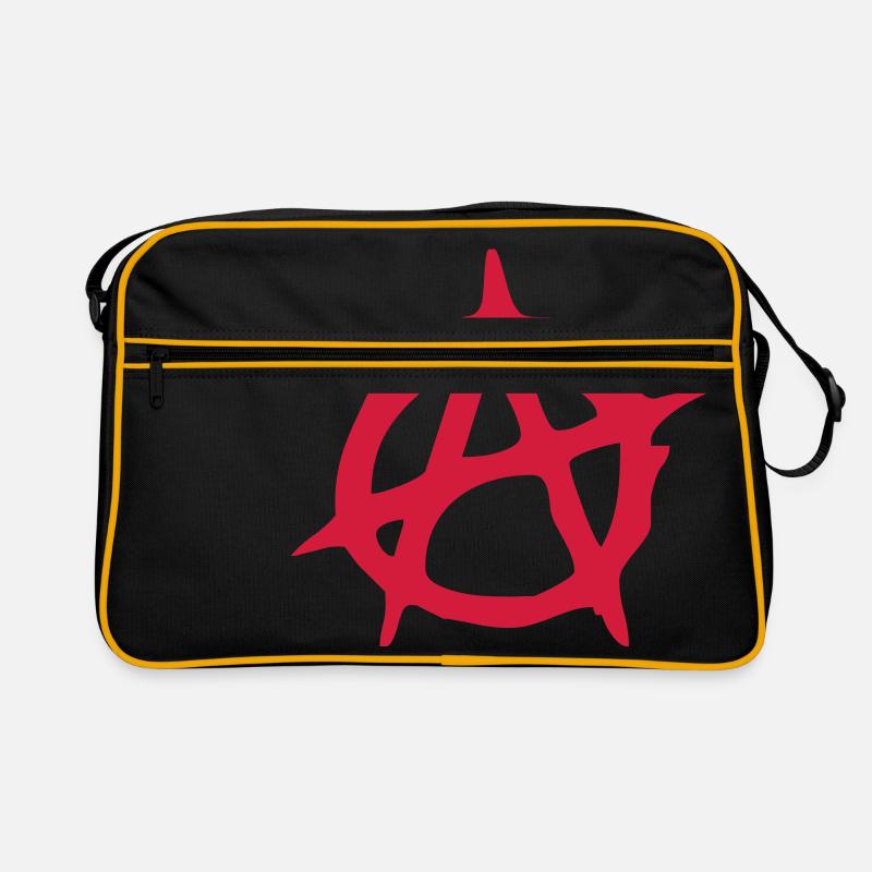 Anarchy représentation de caractères symbole Sac Retro