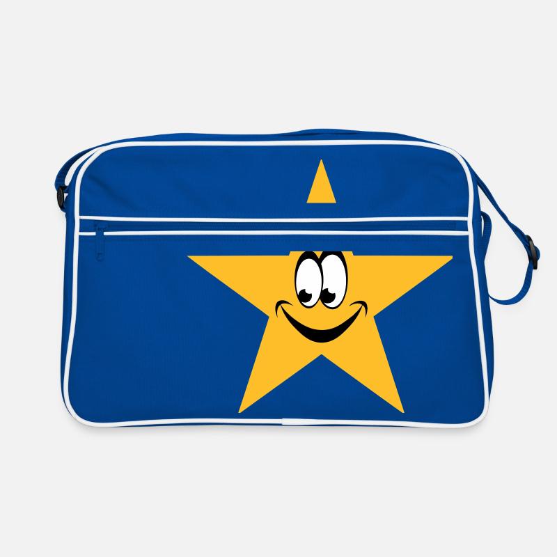 star smiley Retro Bag