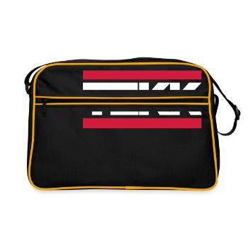 TEKK - Retro Bag - black/gold - Front