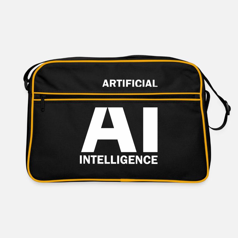 Artificial Intelligence Retro Tasche