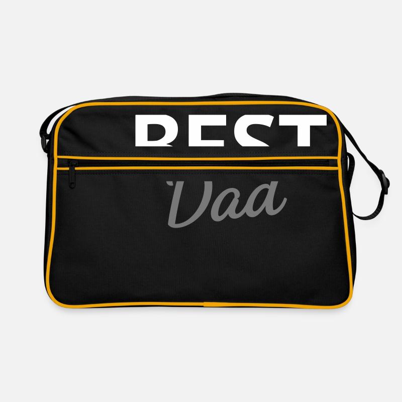 Best Dad - Retro Bag - black/gold
