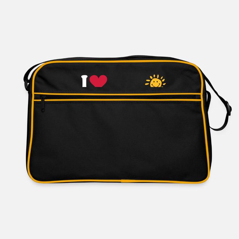 Sonne Retro Tasche