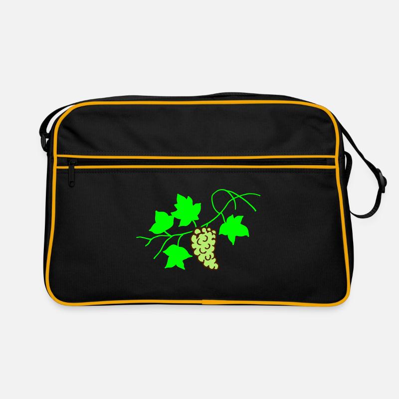Grapes - Retro Tasche - undefined