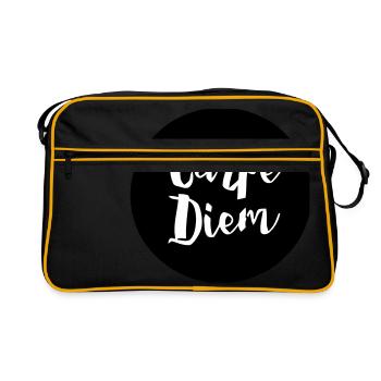 CARPE DIEM - Sac Retro - noir/or - Devant