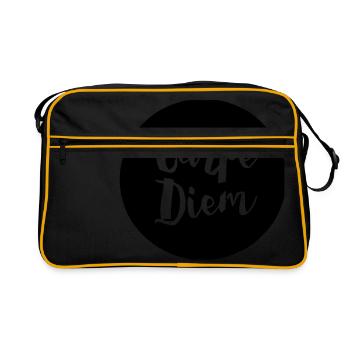 Carpe Diem - Sac Retro - noir/or - Devant