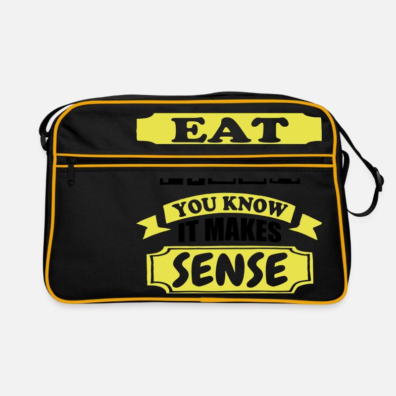 Eat Pizza Retro Bag