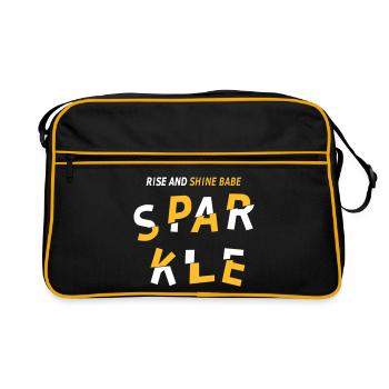 Scintiller - Sac Retro - noir/or - Devant