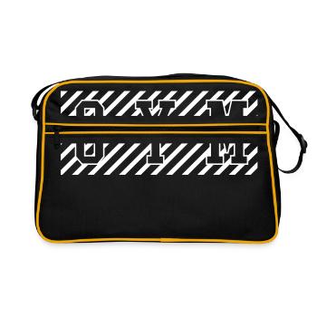 GYM - Retro Bag - black/gold - Front