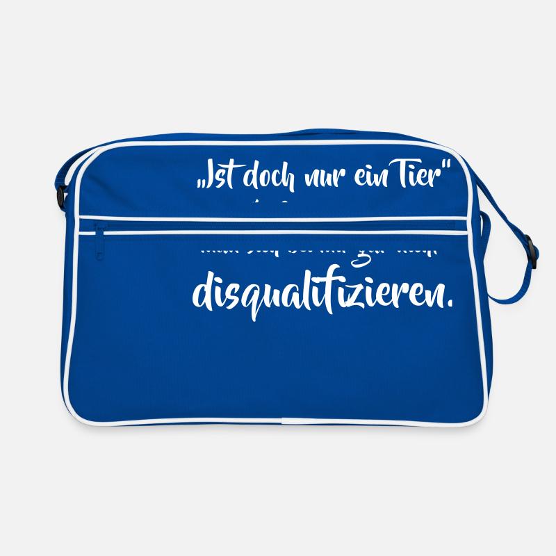 Ist doch nur ein Tier... Retro Tasche