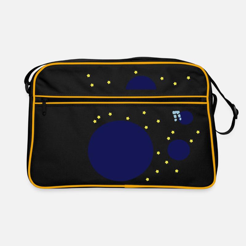 astronaut planets space spaceman Sac Retro