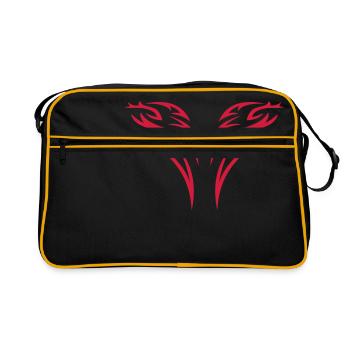 tattoo 2 - Sac Retro - noir/or - Devant