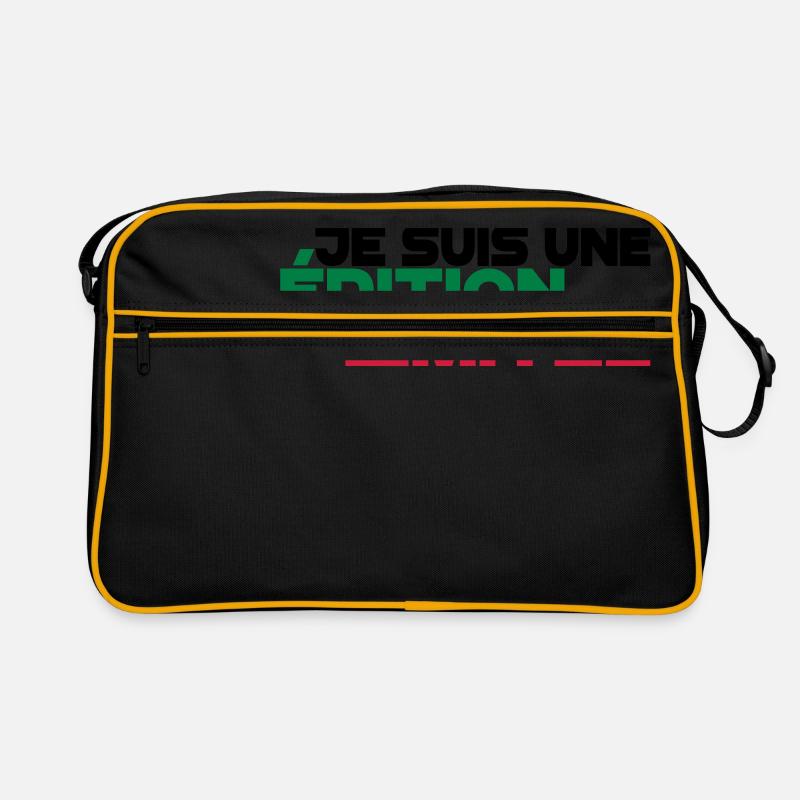 je suis une édition limitée,message,drôle Sac Retro