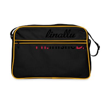 phd - Retro Bag - black/gold - Front