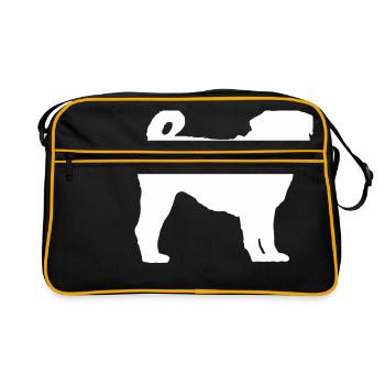 MOPS silhouette - Retro Bag - black/gold - Front