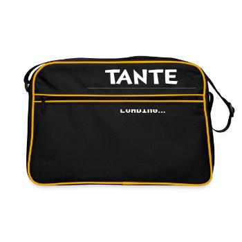 Aunt loading loading bar - Retro Bag - black/gold - Front