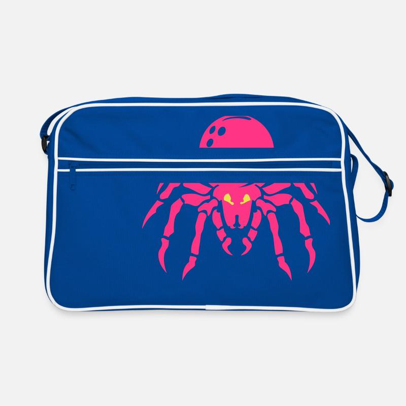 Bowling Spider Ballon Retro Tasche